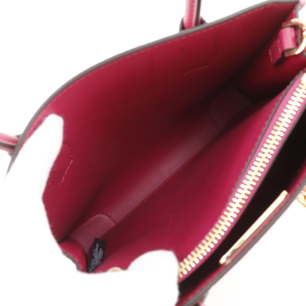 Michael Kors MERCER Handbag 35S1GM9M2T 2WAYShoulder Pink / red leather Women Used