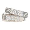 Ladies Cross European And American Rhinestone Inlaid Belt Punk Hip Hop Belt Yk2 Street Waist