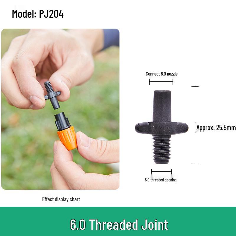 Capillary and Micro-Sprinkler Fittings: Single/Double Hooks, Tee, Straight Connector, Drip Stop, Mountain Bracket, Five-Way, Greenhouse.
