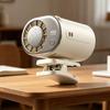 Usb Attachable Fan High Fastening Cooling for Outdoor, Travel, Office White Ice