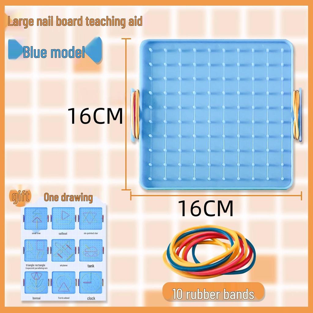 Primary School Learning Clock Aid: Linked Three-Hand 10 Cm Model with Stamp