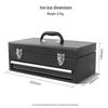 Three-Layer Multi-Functional Tool Set with Electric Drill for Home Renovation