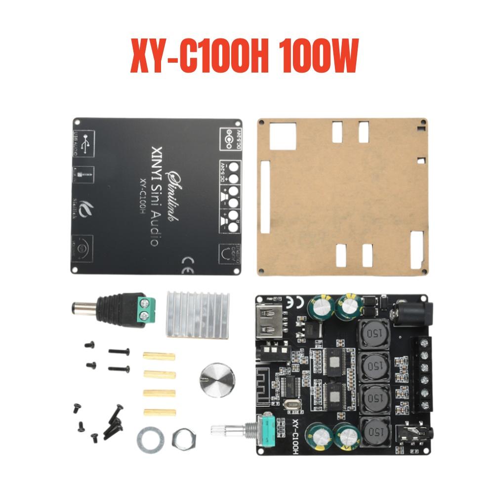 XY-C100L/H XY-C50L/H Bluetooth5.0 Stereo Audio Module Subwoofer Amplifier Board 50W/100Wx2 Dual Channel 360 Degree Tuning