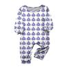 Prints Family Matching Long Sleeve Tops+Pants Set Family Matching Sets