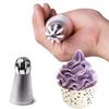 Hot 3Pcs Stainless Steel Pastry Tip Torch Icing Nozzle Tips For Frosting Cupcake Cake Decorating Puff Making Baking Kitchen Tool
