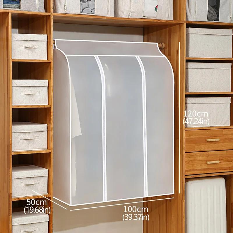 1 st. Kledingstofhoes Garderobe Hangende Raamstofhoes Kledinghoes Doek Huishoudelijke Kledinghoes Hangende Kledingzak
