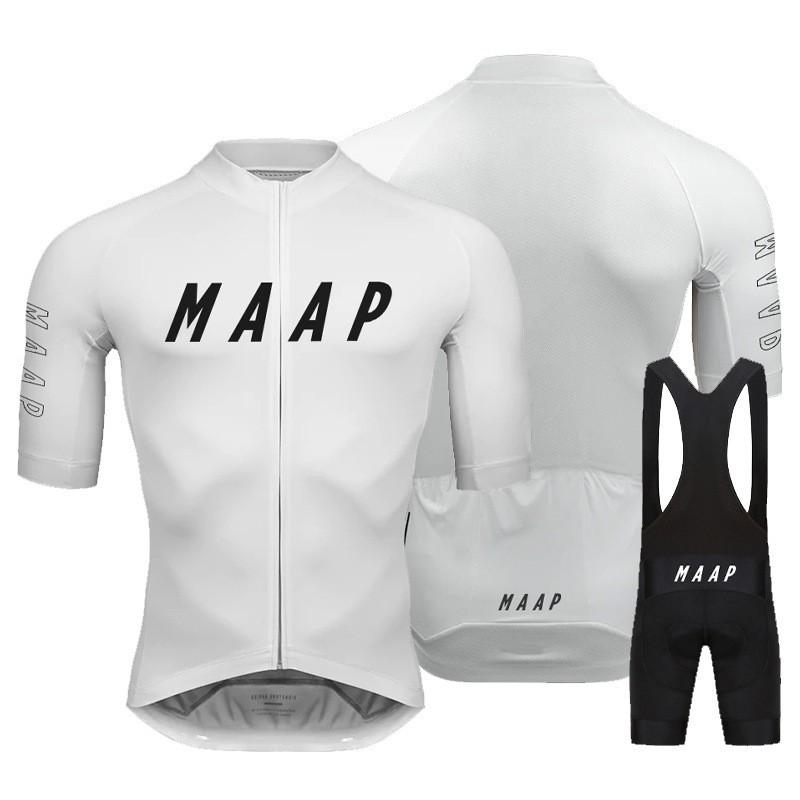 Mens Road Cycling Jersey Shorts Set Breathable Milk Silk Fabric Quick-Dry Performance Wear Riding