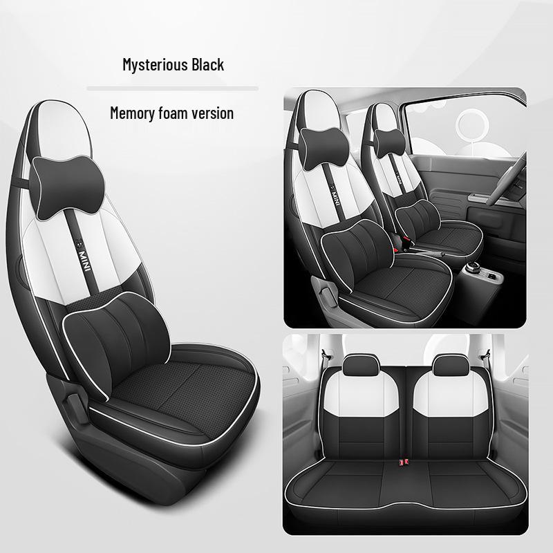 2023 Panda Mini Special Leather Seat Cover for All Seasons