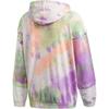 Adidas Originals Tie-Dye Hoodie mit Kordelzug und Reißverschluss Herren Hoodie Mehrfarbig CW9413