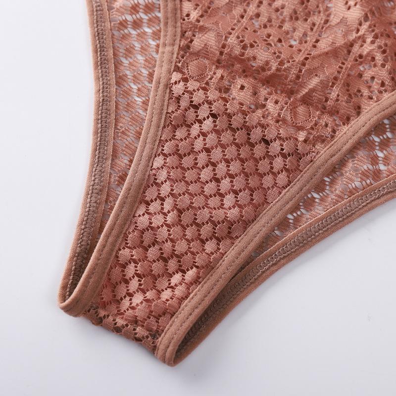 New Panties Women Lace Underwear Sexy Low-Waist G String Thong Transparent Hollow Out Briefs Solid Soft Female Lingerie