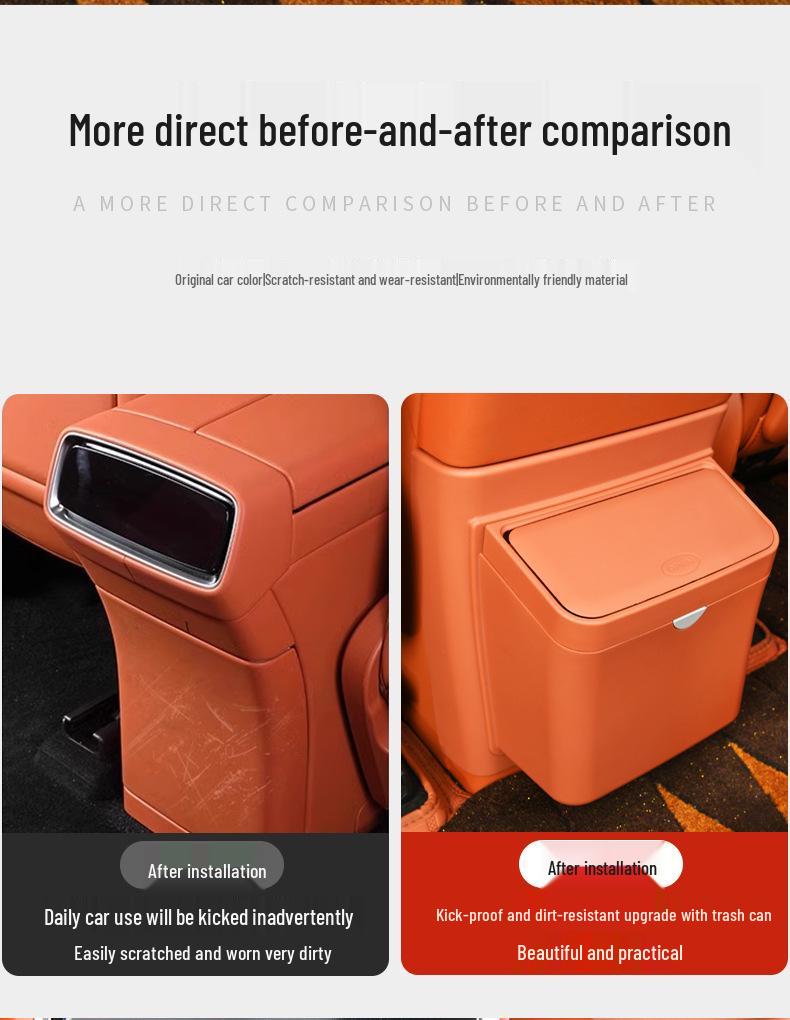 Auto Open/Close Lid Hot & Cold Box Interior Mod for 2025 Wenjie M8