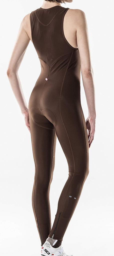 De Marchi Thermal Bib Tight Chocolate Road Made In Size 8013121301057 Women's Bike, Classic, Italy, Small,