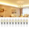 10x LED Lamp G4 5W AC/DC 12V G4 Corn Light Energy Saving LED Bulb NO Dimmable Warm White