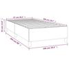 Box Spring Bed Frame Pink 100x200 cm Velvet