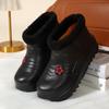 Fleece Snow Boots Thermal Rain Boots Laundry Car Wash Kitchen Hygiene Waterproof Rain Shoes Kitchen Shoes