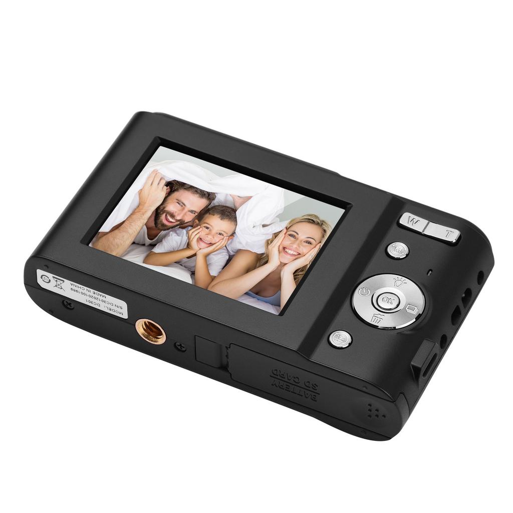 Digital Camera 48MP 1080P 2.4in 16X Zoom Autofocu Smart Detection Portable Video Camera