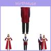 M-xl Stylish Polyester Anime Character Cosplay Outfit For Halloween Parties
