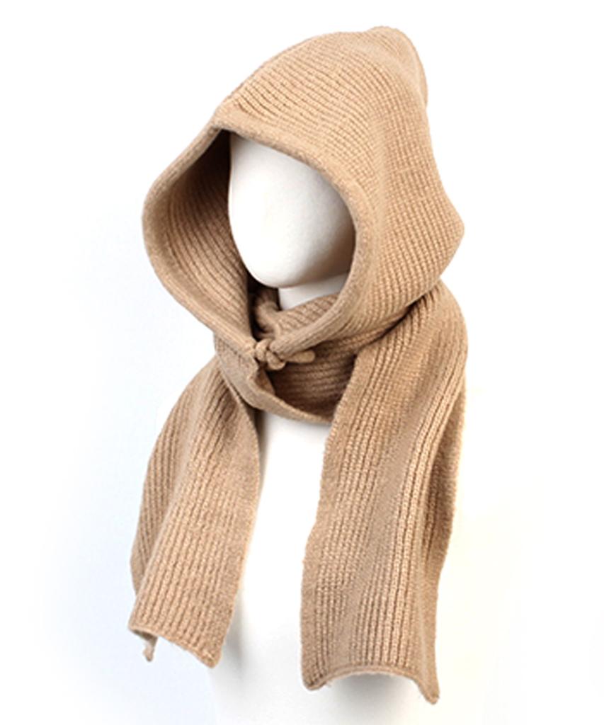 Yunibeosyeolkemiseuteuli Wool Beige Muffler Balaclava