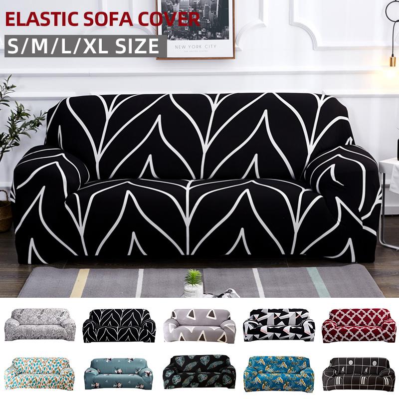 Modern Elastic Sofa Covers for Living Room Sectional Corner Sofa Cover Slipcovers Couch Cover Chair Protector 1/2/3/4 Seater