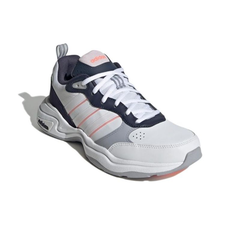Adidas Neo Strutter Leather Rubber Sports Comfortable Slip Resistant Durable Lightweight Low Top Lifestyle Casual Shoes Women Casual Shoes GX3327