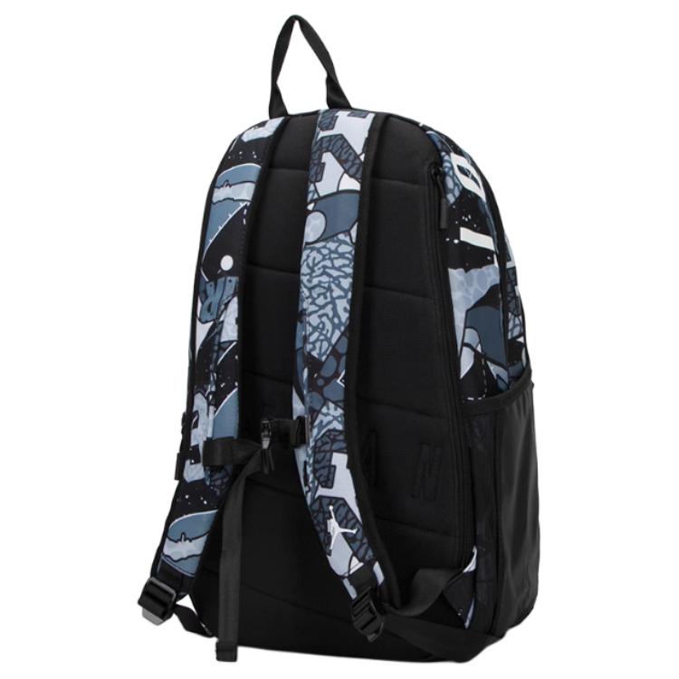 New Jordan Polyester Backpack Unisex Blue JD2513030AD-002