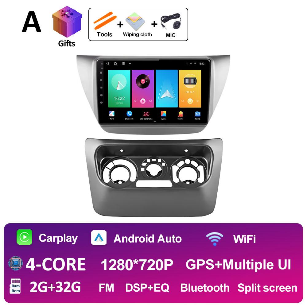 For Mitsubishi Lancer 9 CS 2000 2001 2002 2003 - 2010 Bluetooth DSP Stereo Car Multimedia Video Radio Player Smert System WIFI