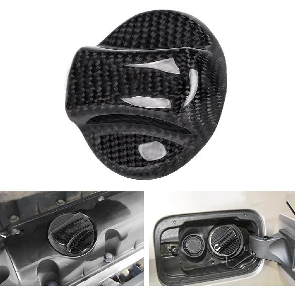 Real Carbon Fiber Oil Filler Cap Cover for BMW F87 F82 M2 M4 M5, Universal | Fuel Tank Gas Cap Replacement for 11128655331,