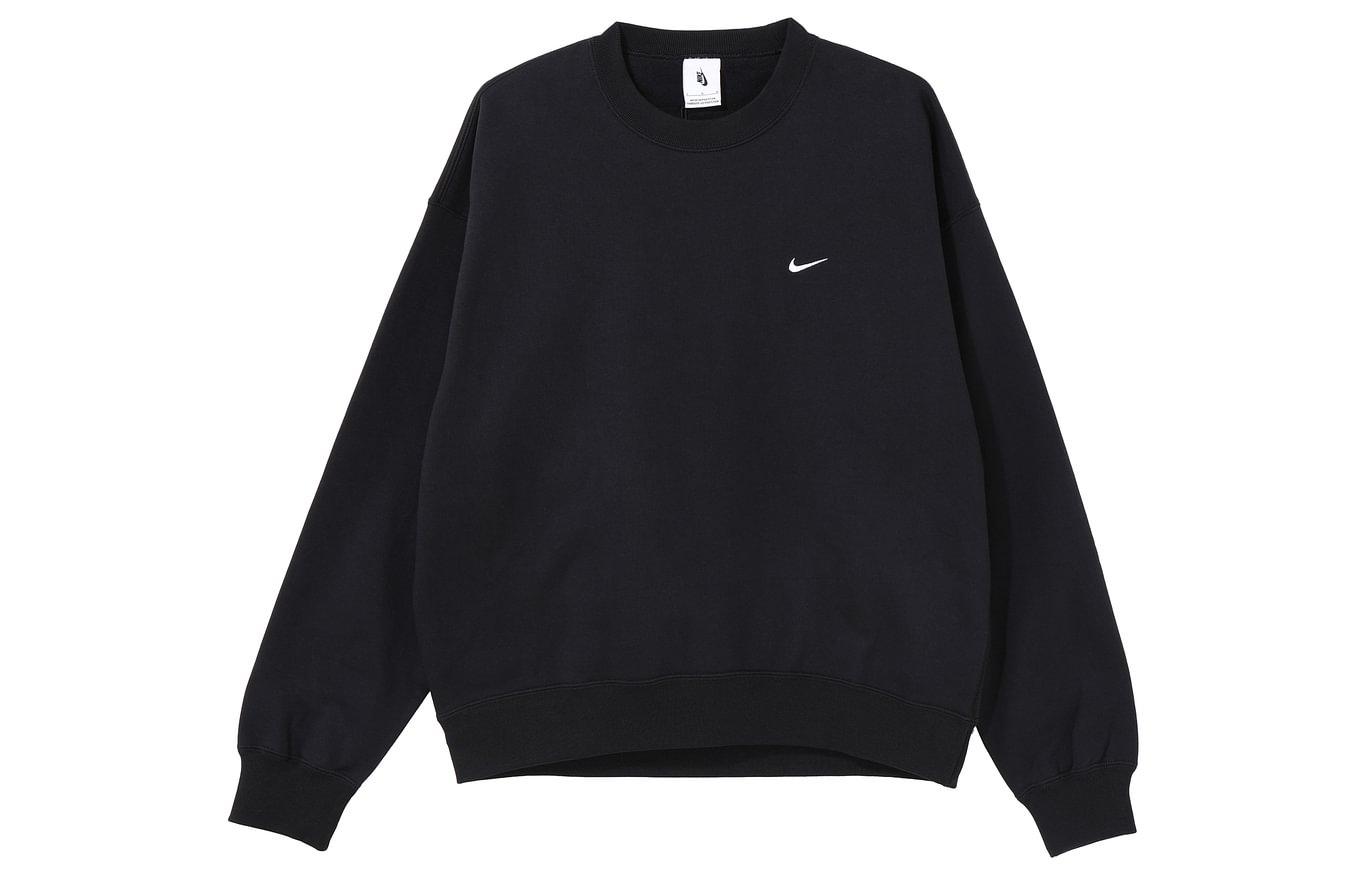 Nike Lab Fleece Crew Sport Crew Neck Sweatshirt Men s Black DA0318-010 S