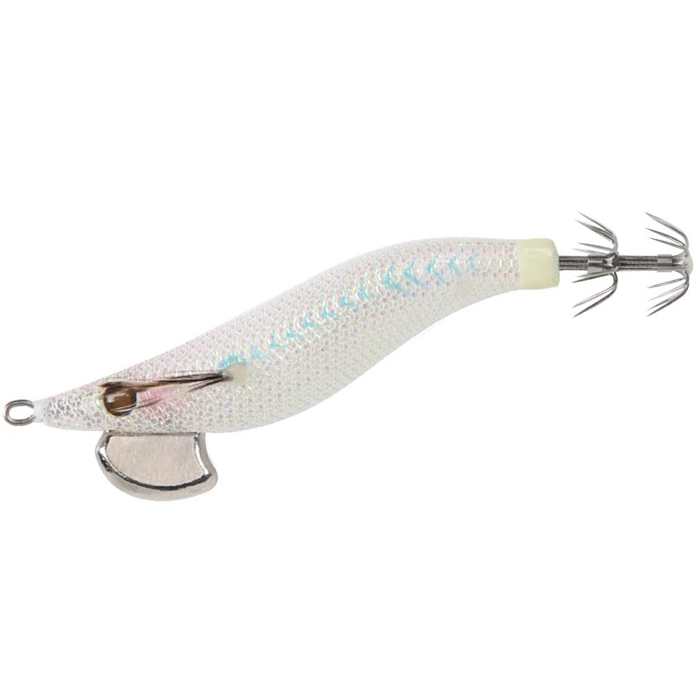 Luminous Fishing Bait Octopus Cuttlefish Fishing Bait Vivid with Squid Hook Fluorescent Fishing Lures Luminous Squid Jig Hooks