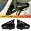 For Renault Clio 4 MK4/Captur/Zoe 2012 2013 2014 2015 2016 2017- Car Rearview Side Mirror Cover Wing Cap Door Shell Trim