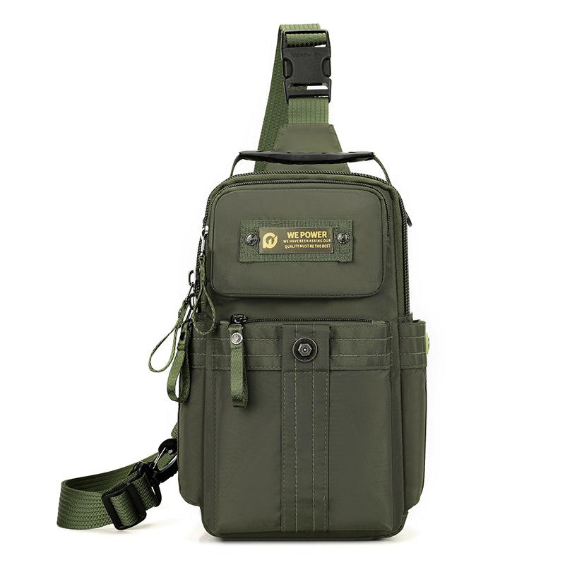 

Men s 3-in-1 Multifunctional Convertible Backpack – Shoulder, Chest & Backpack Modes One Size армія зелений колір