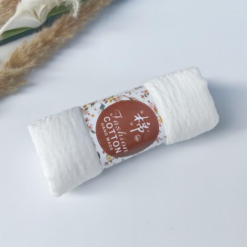 Silk Tassel Headscarf: Cross-border Crinkled Rayon Cotton Linen Scarf