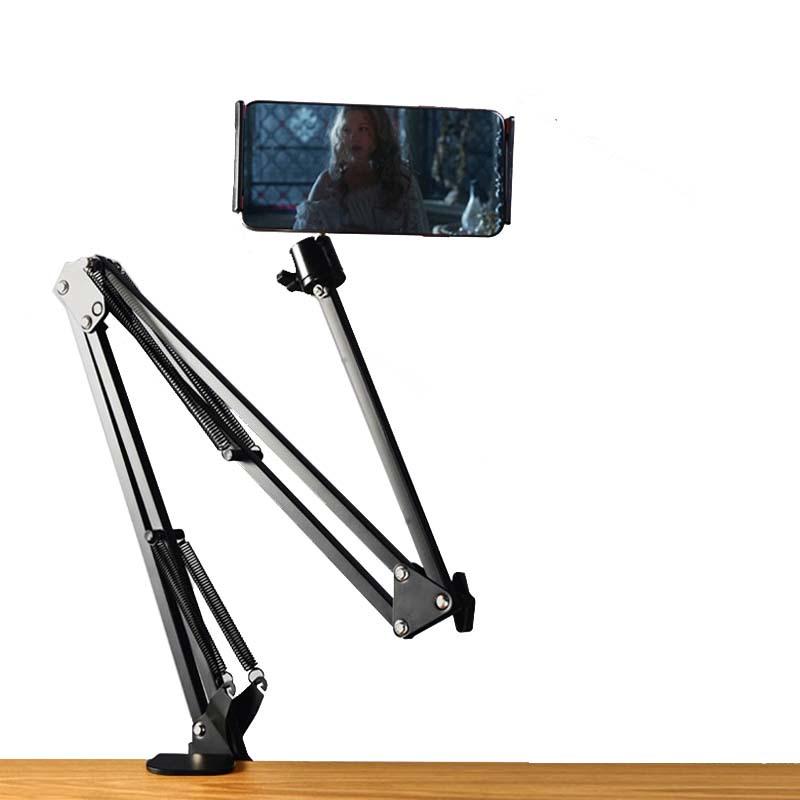 Mobile/Tablet Microphone 35 Stand for Video Chat, Binge Watching, Desktop, Bedside, and Live Streaming.