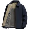 Woodpecker 2025 Dad Outerwear Set: Men's Spring and Autumn Jacket for Middle-Aged and Elderly