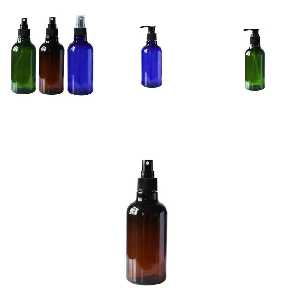 1pcs 250ml Plastic Pump Bottles Shampoo Shower Gel Jars Storage Containers For Skin Care And Facial Water In Multiple Colors