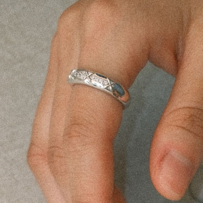 Clemence Jewelry Crochet Ring 01