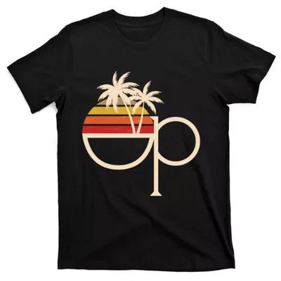 T-Shirt Divertente Vintage Retro OP Ocean Pacific Logo T-Shirt Per Uomo e Donna