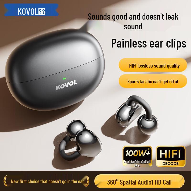 

Kewo K9Pro Wireless Bone Conduction Sports Ear Clip Headphones