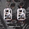 Jujutsu Kaisen Yuta Okkotsu Anstecker Schlüsselanhänger & Lesezeichen Geschenkset