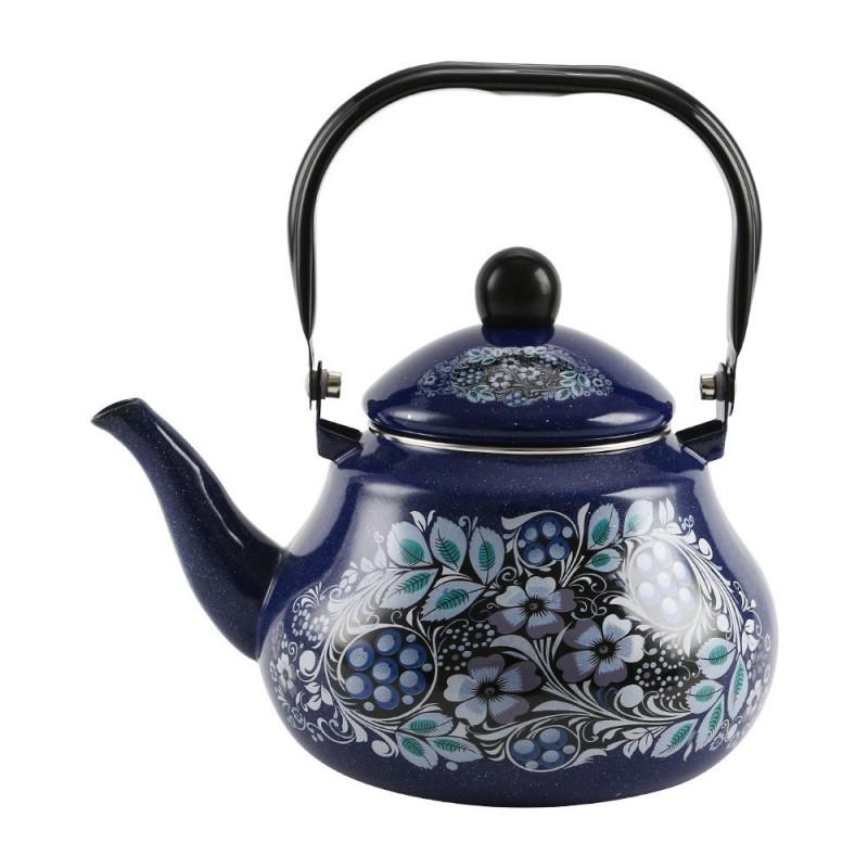 Vintage Emaliowany Ceramiczny Dzbanek na Wodę Zimny 1.5L 2.0L 2.5L Żaroodporny Kuchenka Gazowa Elektryczna Retro Styl Koreański
