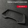 Italy Super Suede Cover For BMW X5 X6 G05 G06 G07 Car Speedometer Dashboard Trim Frame Flannel Decoration Internal Accessories