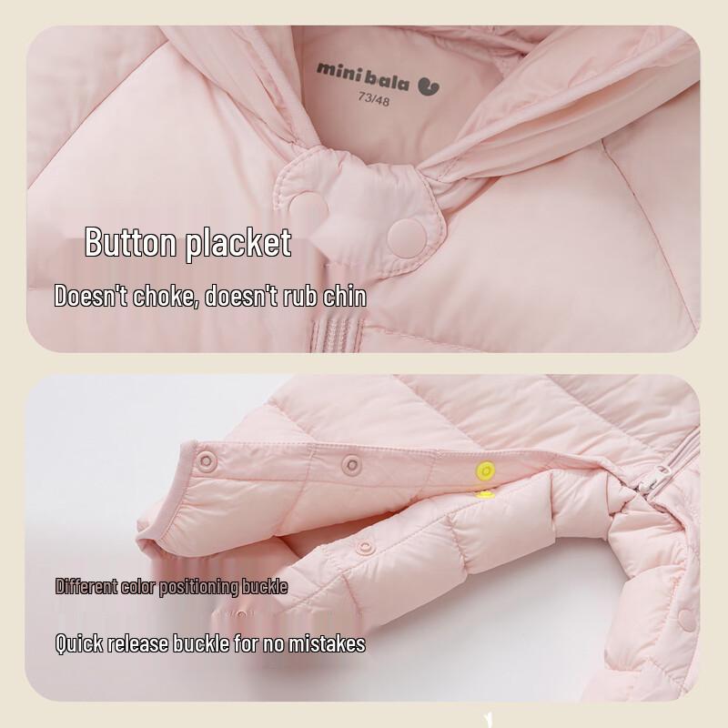 Mini Balabala 3-Proof Baby Down Snowsuit
