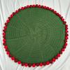 Green Rose Bouquet Blanket Fashion Rose Nap Blanket Knitted Flower Blanket  Mother's Day