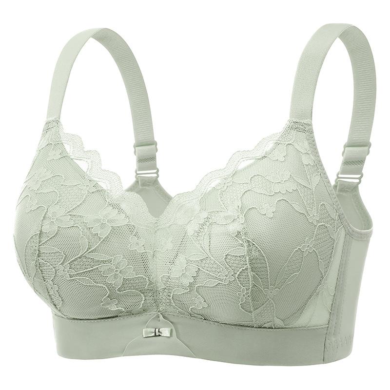 New small chest special beauty back without steel ring gathering anti-sagging less women's underwear young women's mother bra cover 1011