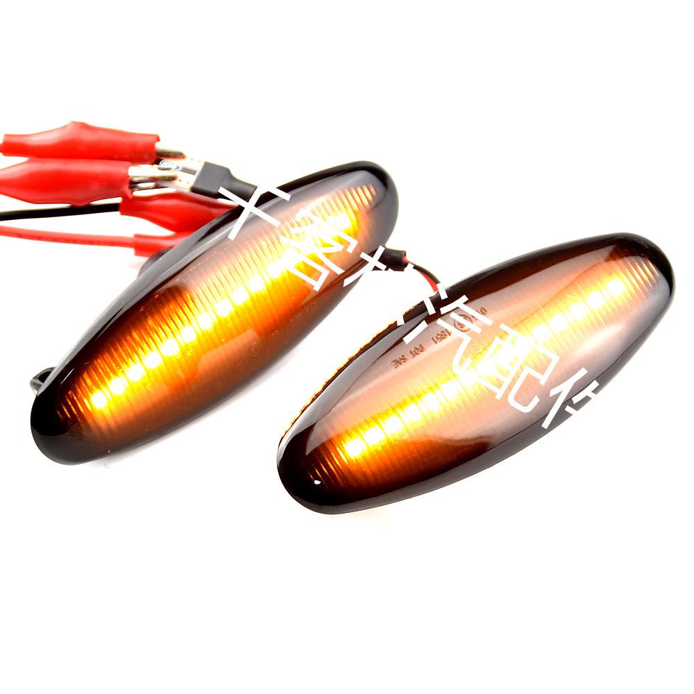 Jaguar XK8 (1997–2006) LED Sequential Yellow Turn Signal Fender Light