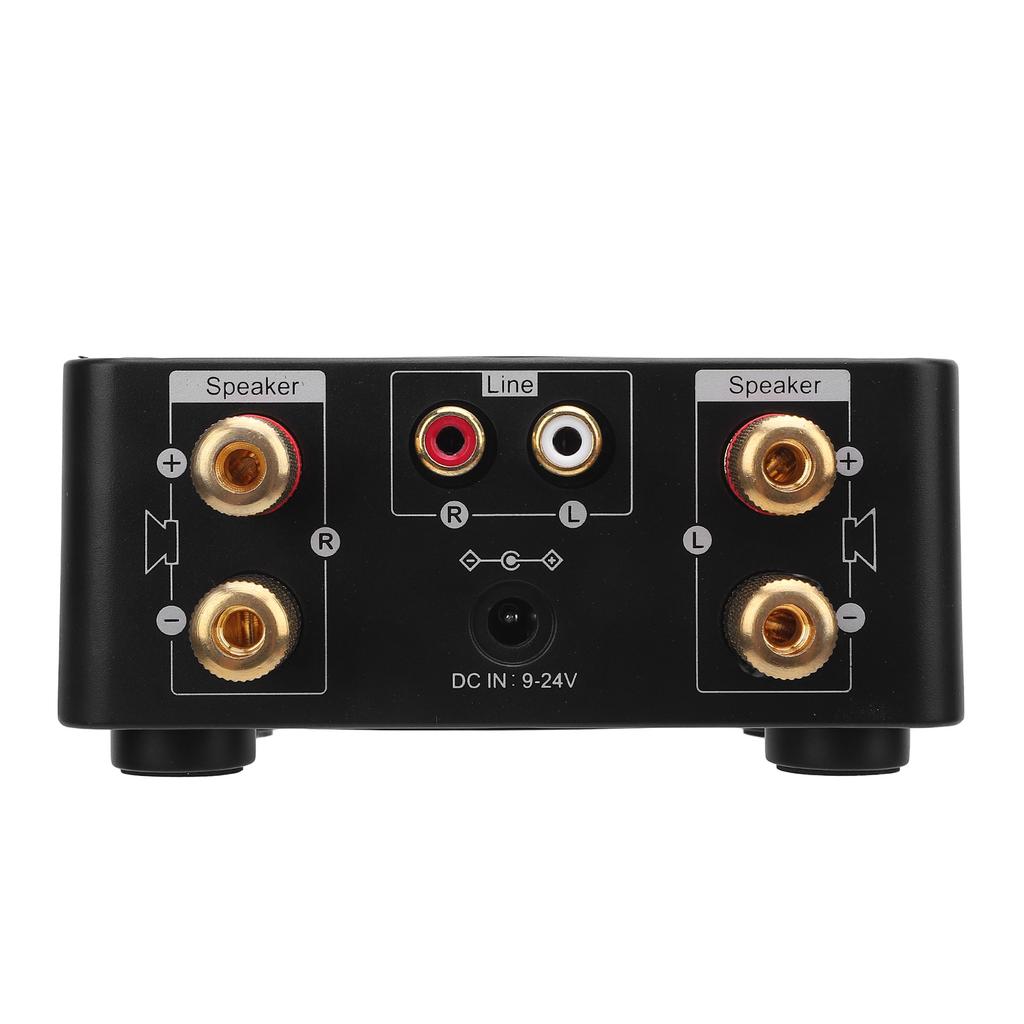 Bluetooth Power Amplifier 80W X 2 Stereo Bluetooth 5.0 Digital Amplifier Support Memory Card U Disk USB Sound for Home