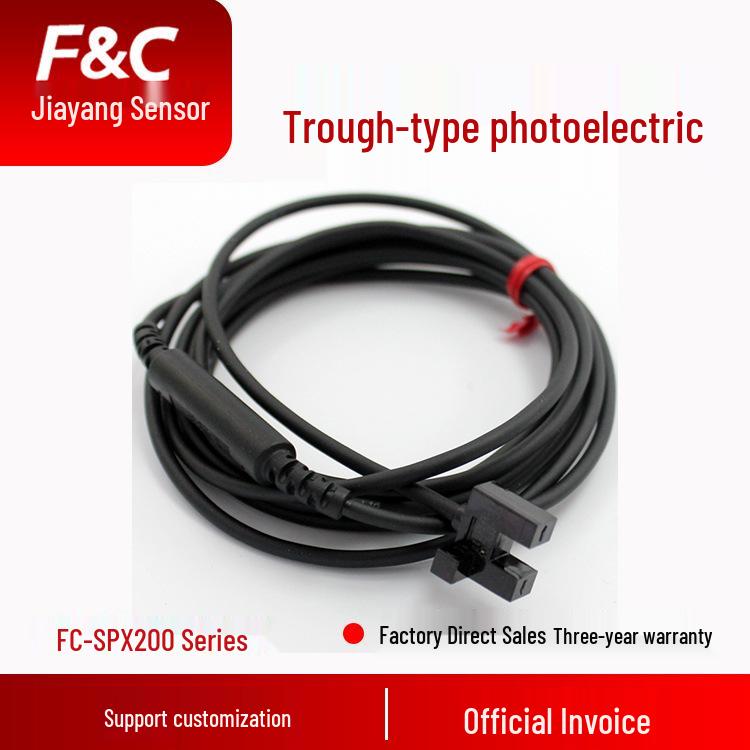 Jiazhun Groove Light Control Photoelectric Switch FC-SPX200 Mini Sensor