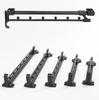 Upgrade Top Loading Adjustable Clothes Rails Wardrobe Pull Out Retractable Cabinet Clothes Hanger Closet Rod Organizer Rack