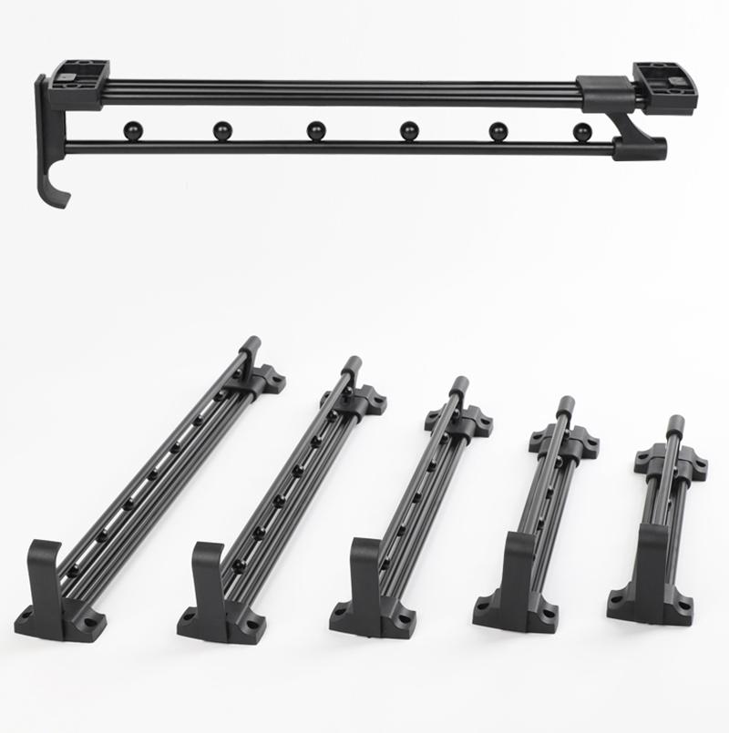 Upgrade Top Loading Adjustable Clothes Rails Wardrobe Pull Out Retractable Cabinet Clothes Hanger Closet Rod Organizer Rack