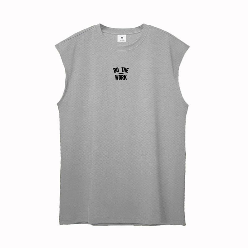 Muscleguys Sommer-T-Shirt für muskulösen Mann, ärmellos, für Fitnessstudio, Fitness, Workout, Tanktops, Bodybuilding, atmungsaktiv, locker, Basketball, Sport, Herren-Top